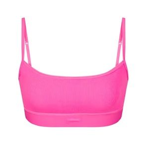 SKIMS Cotton Rib Scoop Bralette